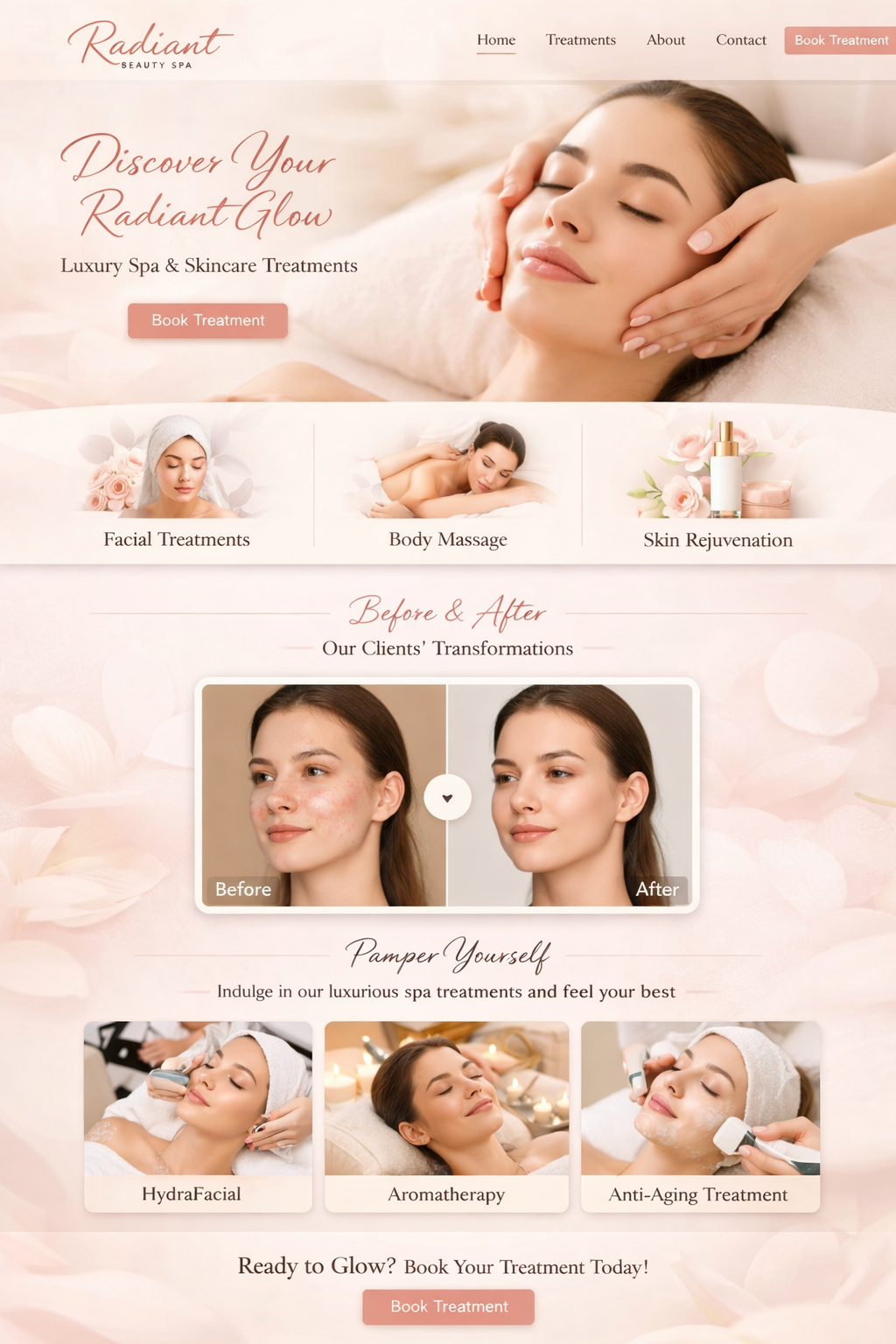 Beauty Salon Website